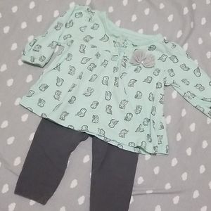 Long sleeve shirt w/ leggings